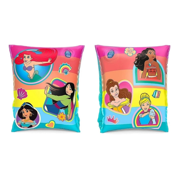 *5/$20* NEW Disney Princess Licensed Swim Arm Bands Ariel Belle Cinderella - Picture 4 of 10